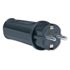 ŠUKO UTIKAČ DVOPOLNI MASIVNI SA KONTAKTOM ZA UZEMLJENJE 16A 250V~ CONEL,