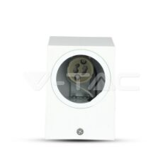 ZIDNO KUĆIŠTE-IP44-GU10-ČETVRTASTO-BIJELO