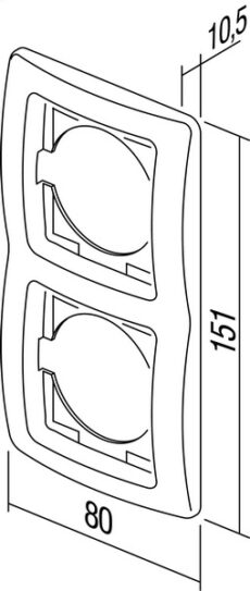 OKVIR EK. 2 OKOMITI PW