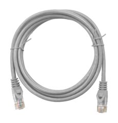 PRESPOJNI KABEL RJ45 CAT.5E NEOKLOPLJEN, PVC,SIVI,3.0M