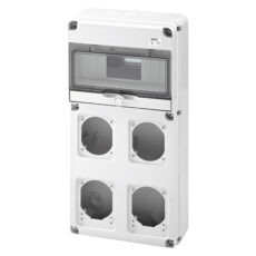 GRAĐEVINSKI ORMAR - Q-DIN 10M 4 OTVORA 16/32A IP65 GW68003N