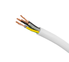 KABEL H05VV-F (PP/J) 5x1,5mm2 BIJELA