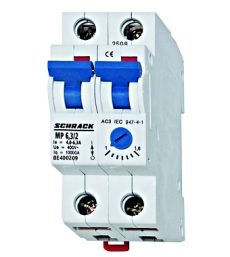 MOTORNA ZAŠTITNA SKLOPKA 2-POLNA, 4.0 - 6.3A