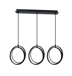 LED VISILICA ORION 3 BLACK D800 25W 1342LM 4000K IP20